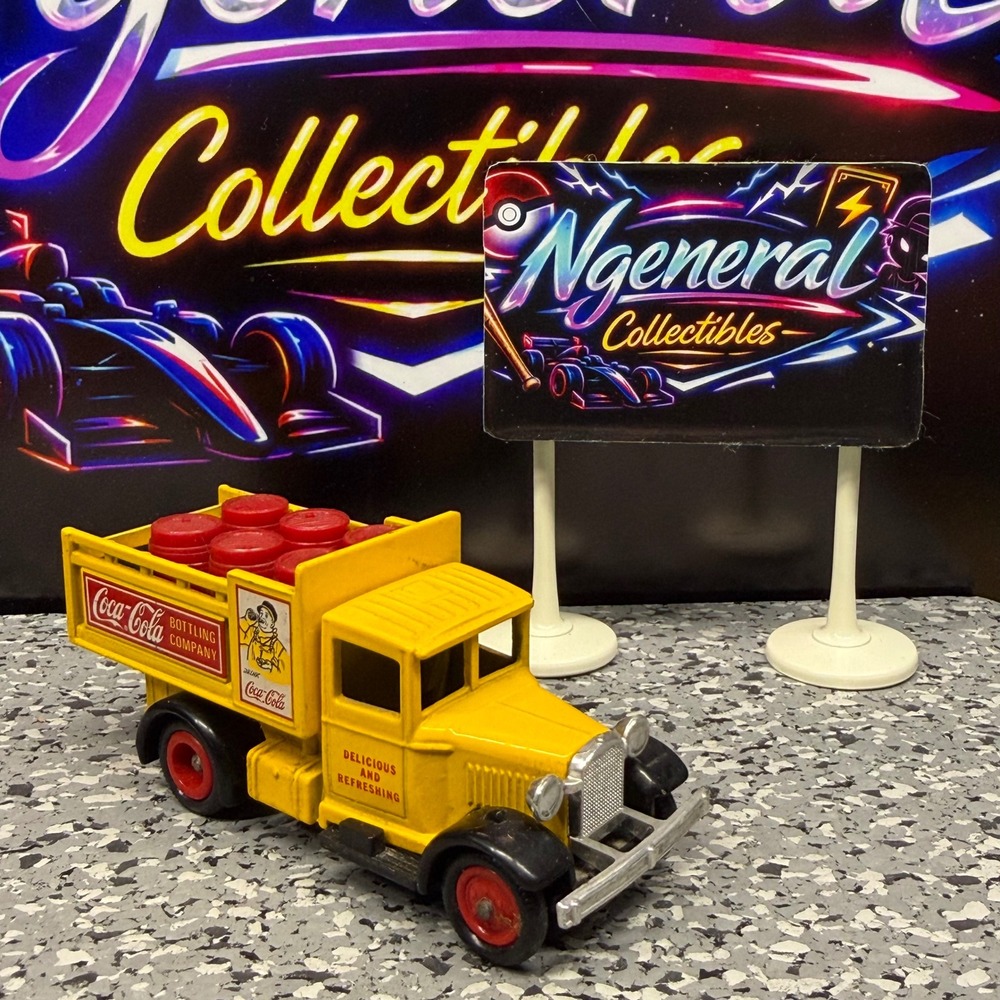 Lledo Days Gone Coca-Cola Bottling Co Delivery Truck Yellow Diecast DG20 England